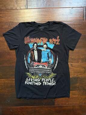 Supernatural Winchester Bros. Saving People Hunting Things T-Shirt